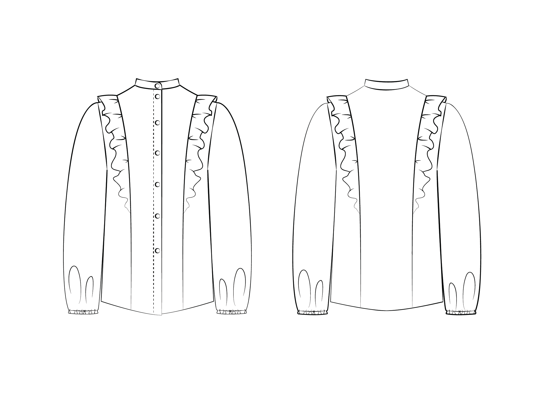 Anemone Shirt/shirt dress