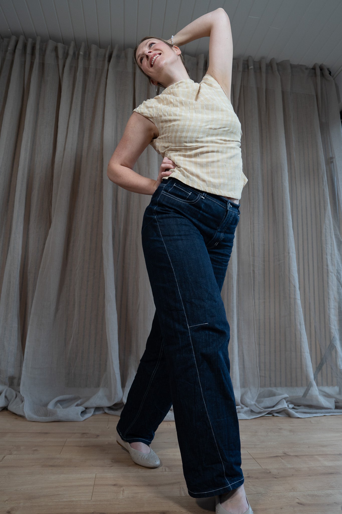 Dress/blouse Kastanje