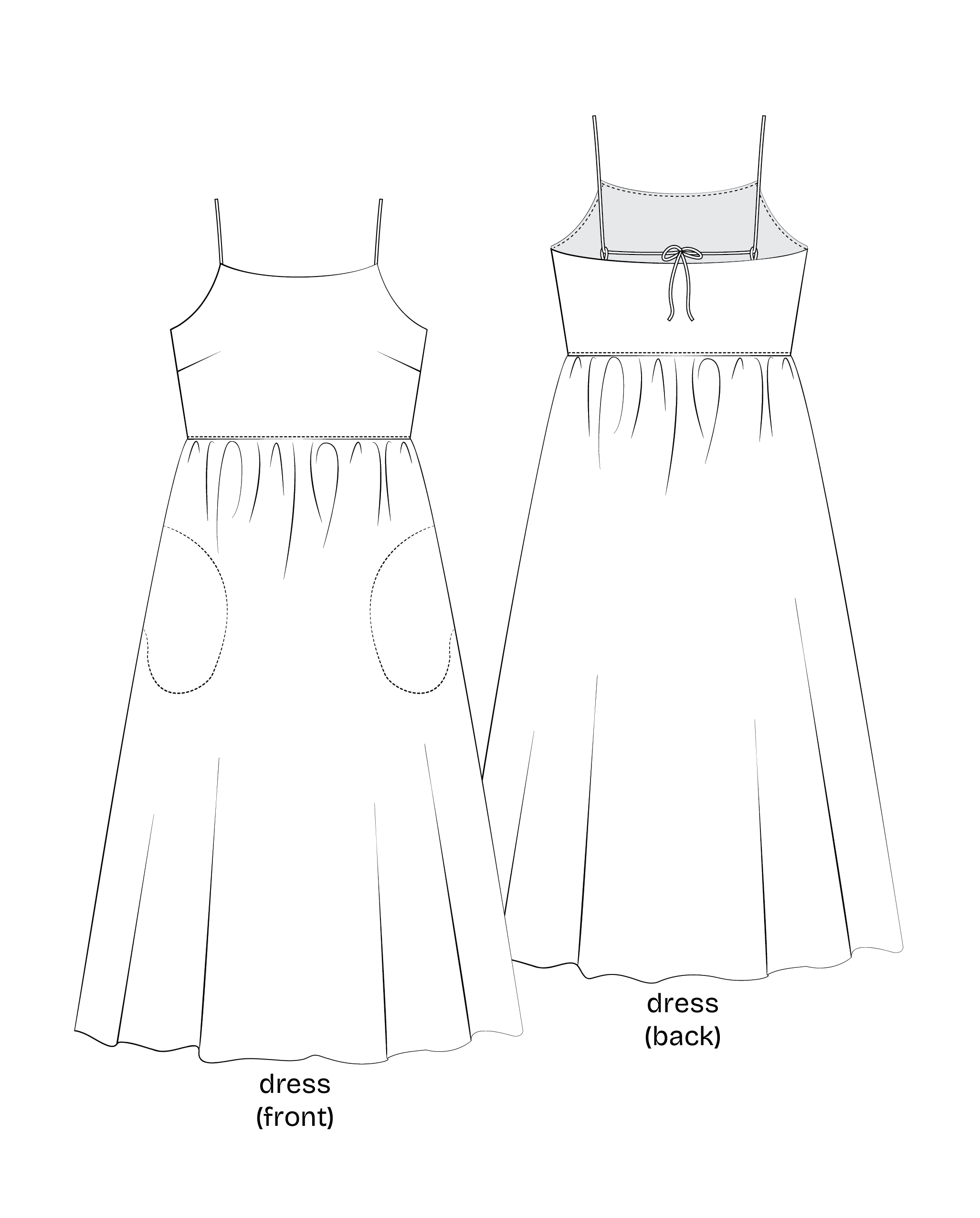 Dress Solsikke
