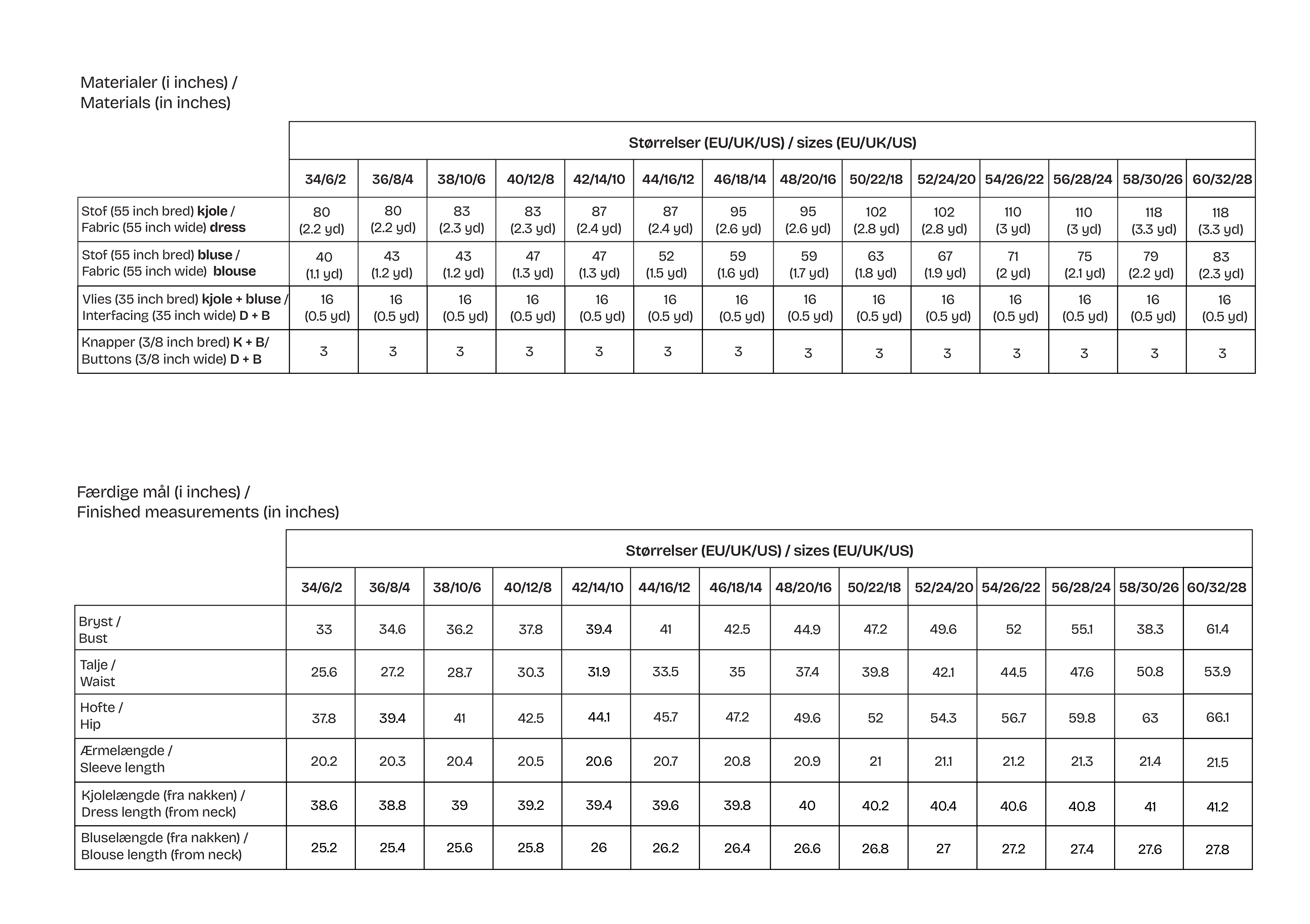 Dress/blouse Kastanje